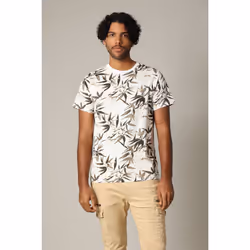 T-shirt tropical en jersey de coton à manches courtes TWILIGHT
