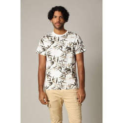 T-shirt tropical en jersey de coton à manches courtes TWILIGHT