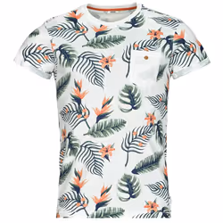 T-shirt tropical en jersey de coton à manches courtes NUBIE