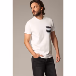 T-shirt classique en jersey de coton à manches courtes SEA
