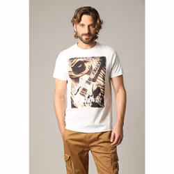T-shirt manches courtes en coton pour un style décontracté WILD