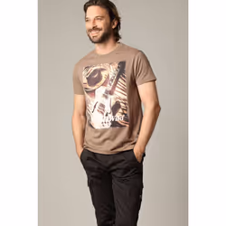 T-shirt manches courtes en coton pour un style décontracté WILD