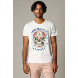 T-shirt manches courtes en coton au style unique CRANEO