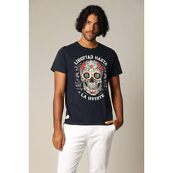 T-shirt manches courtes en coton au style unique CRANEO