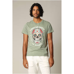 T-shirt manches courtes en coton au style unique CRANEO
