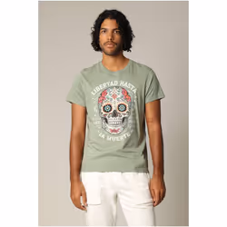 T-shirt manches courtes en coton au style unique CRANEO