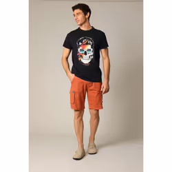 T-shirt coton avec imprimé rock pour un style iconique STARMAN