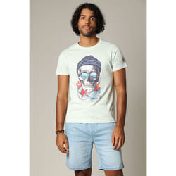 T-shirt coton à l'imprimé marin audacieux NAUTICA
