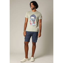 T-shirt coton à l'imprimé marin audacieux NAUTICA