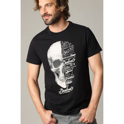 T-shirt en jersey de coton avec print et manches courtes VEGAS