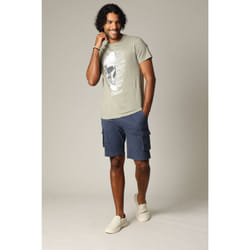 T-shirt en jersey de coton avec print et manches courtes VEGAS
