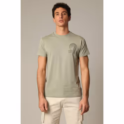 T-shirt classique en jersey de coton à manches courtes SAFARSUN