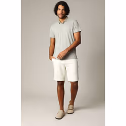 Polo HORUS manches courtes 100% coton géométrique HORUS