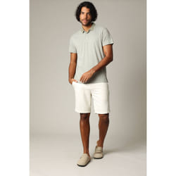 Polo HORUS manches courtes 100% coton géométrique HORUS
