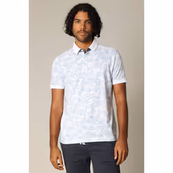 Polo manches courtes ASTRAL – imprimé tropical et style décontracté ASTRAL