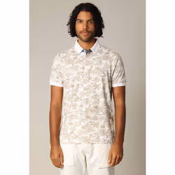 Polo manches courtes ASTRAL – imprimé tropical et style décontracté ASTRAL