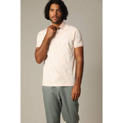 Polo manches courtes ASTRAL – imprimé tropical et style décontracté ASTRAL