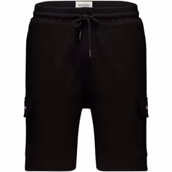 Short en coton gaufré à la taille élastiquée avec cordon HOBART