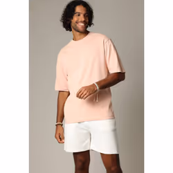 Short en éponge à la taille élastiquée avec cordon NARCISO