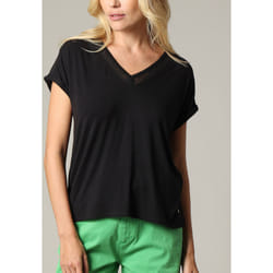 T-shirt en viscose avec détails fantaisie DILLY