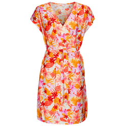Robe exotique en viscose avec imprimé tropical PIA