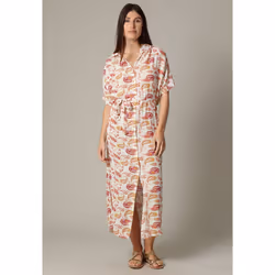 Robe longue en viscose avec motifs cachemire DOUNI