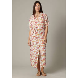 Robe longue en viscose avec motifs cachemire DOUNI