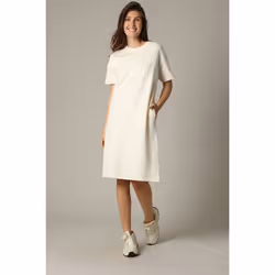 Robe sportswear en molleton avec col rond et manches courtes BETTY