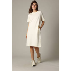 Robe sportswear en molleton avec col rond et manches courtes BETTY