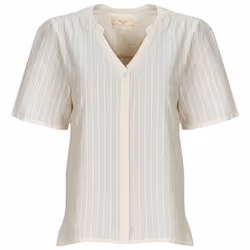 Blouse COLEEN 100% coton à la coupe ample teinte unie COLEEN