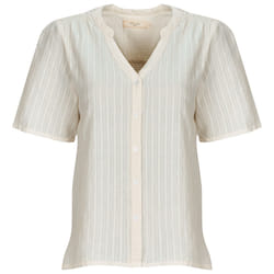 Blouse COLEEN 100% coton à la coupe ample teinte unie COLEEN