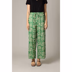 Pantalon femme bohème en viscose avec taille élastiquée OTISSA