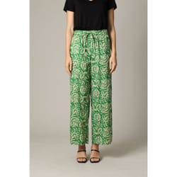 Pantalon femme bohème en viscose avec taille élastiquée OTISSA