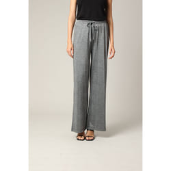 Pantalon casual en jersey lurex avec taille élastiquée MICHKA
