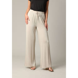 Pantalon casual en jersey lurex avec taille élastiquée MICHKA