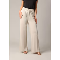Pantalon casual en jersey lurex avec taille élastiquée MICHKA