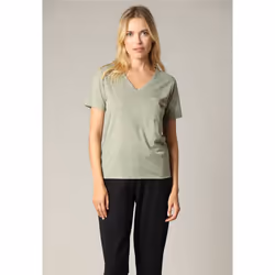 T-shirt col V avec détail coeur KELLIE