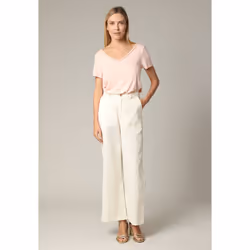 Pantalon droit taille haute avec poches plaquées SOHANA