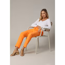 Pantalon fluide uni ELIDA