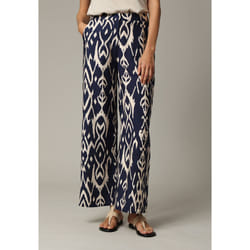 FERDY - Pantalon ample en viscose à motifs ethniques tendances FERDY