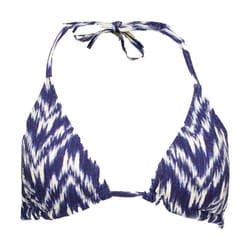 Haut de bikini triangle imprimé ethnique ARIADE