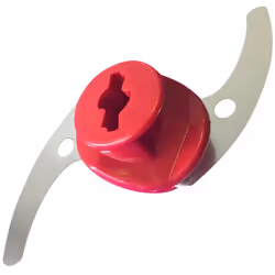 Couteau de hachoir rouge amovible pour robot ménager MOULINEX SS-193671 Appareils compatibles : [ROBOT MÉNAGER MOULINEX: ] AT ...