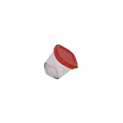 Moulinex SS-1530000652 Yaourtiere Pot et Couvercle, Blanc | Modèles concernés : SS-1530000652