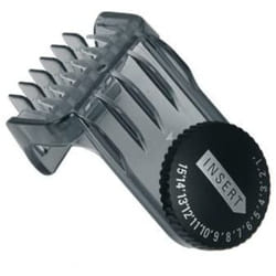 Peigne a barbe reglable (0,5 a 15 mm) pour tondeuses Expertise Rowenta-CS-00139085