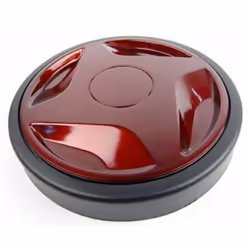 Roue + enjoliveur rouge pour aspirateur ROWENTA RS-RT900011 Appareils compatibles : [ASPIRATEUR ROWENTA: ] RO212301/4Q0, RO21 ...