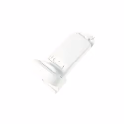 Poignée gauche blanche et verrou pour Robot. Référence de la pièce : MS-8080017770, Marque : MOULINEX.