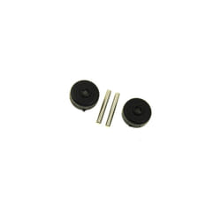 Rowenta - Lot de 2 roulettes + axe Aspirateur SS-2230002458 Aspirateur SS-2230002458