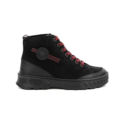 Kickers Sneakers Hautes Cuir Kick Way