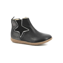 Kickers Boots Cuir Vermillon