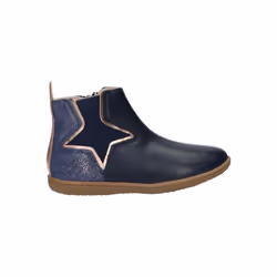 Kickers Boots Cuir Vermillon